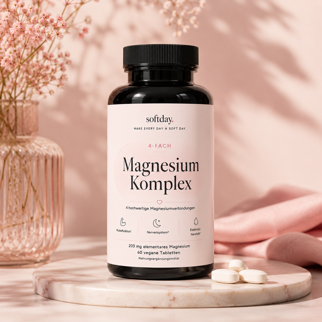 Magnesium 4fach Komplex - 60 vegane Tabletten