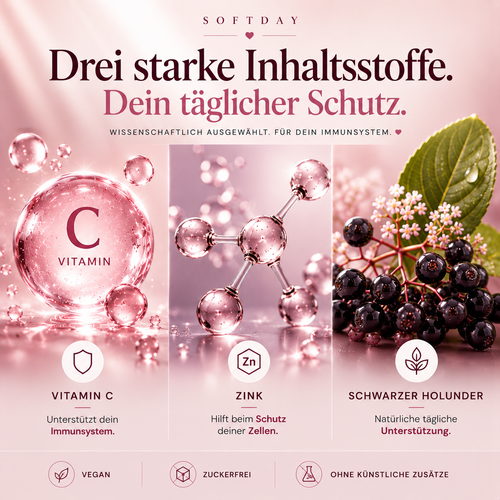 Elderberry + Vitamin C + Zink Gummies - 60 Stk.