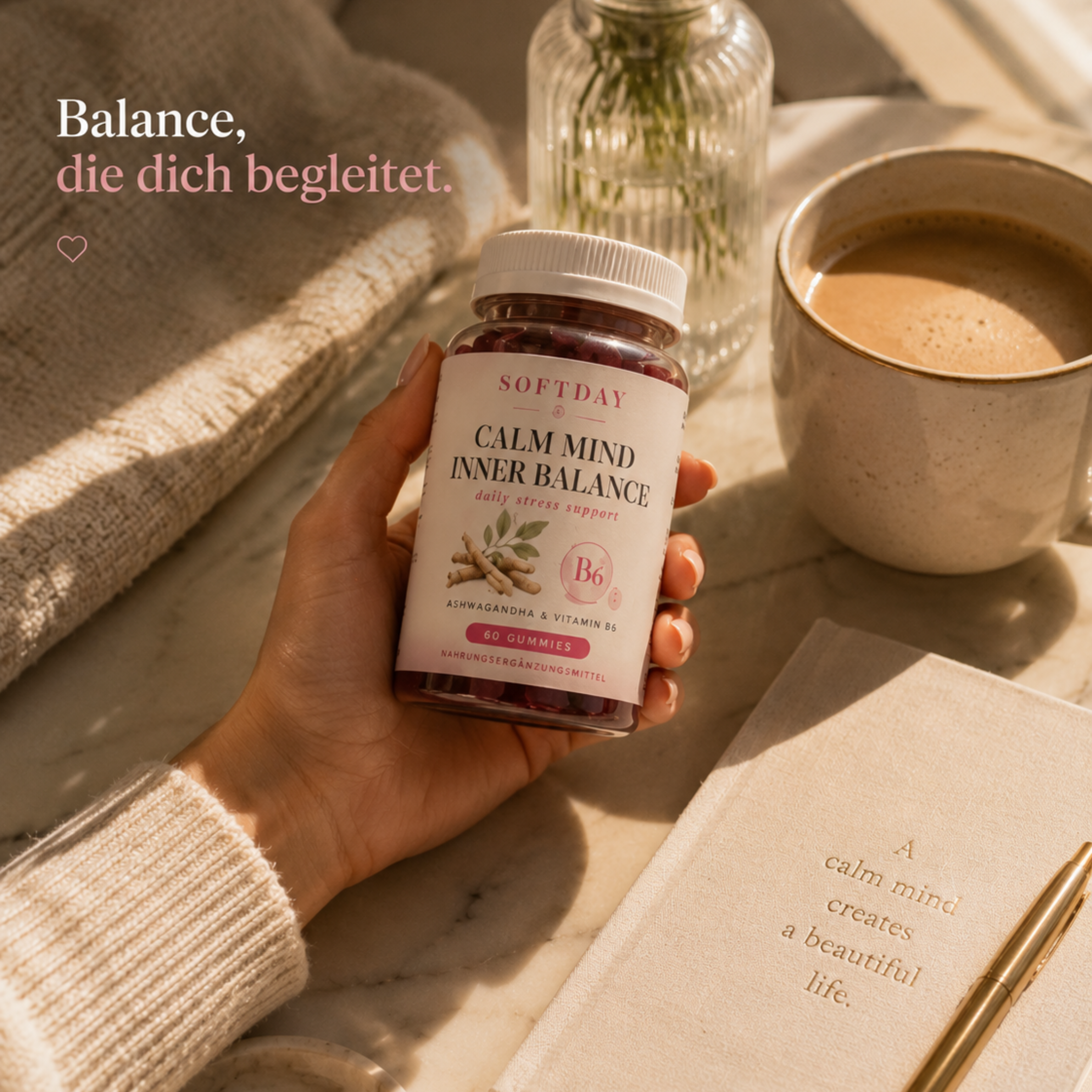 Ashwagandha + Vitamin B6 Gummies - 60 Stk.