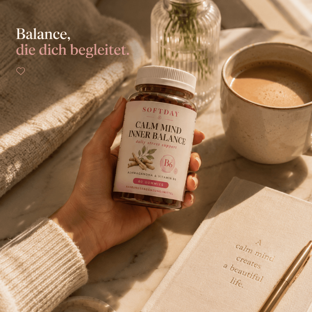 Fruchtige Ashwagandha Gummies im Mango-Geschmack mit frischen Früchten