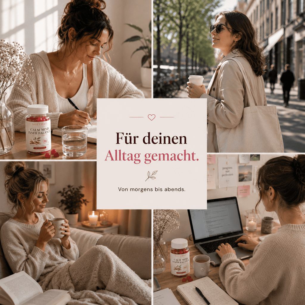 Etikett der Ashwagandha Gummies mit Inhaltsstoffen und Verzehrempfehlung