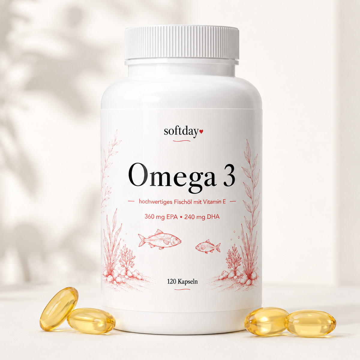 Omega 3 Triglyceride 18/12 (Halal Gelatine) - 120 Softgels